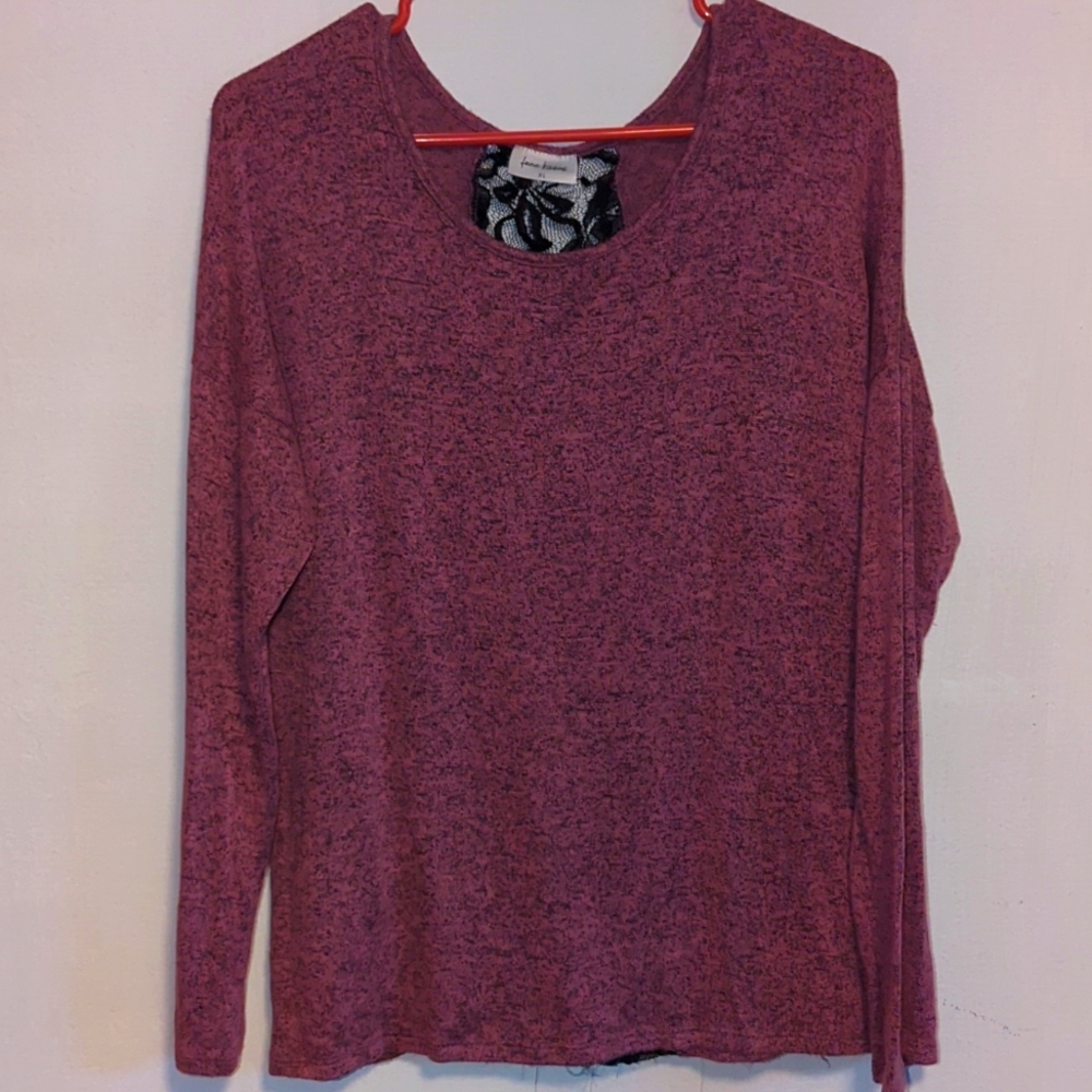 Rose colored sweater